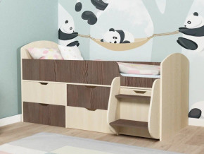 Кровать Малыш-7 Дуб-Бодега в Арамиле - aramil.magazinmebel.ru | фото