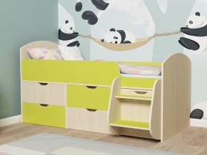 Кровать Малыш-7 Дуб-лайм в Арамиле - aramil.magazinmebel.ru | фото