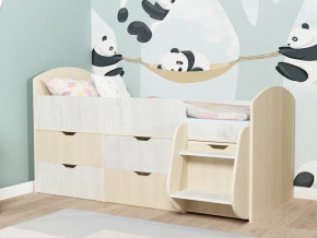 Кровать Малыш-7 Дуб-Винтерберг в Арамиле - aramil.magazinmebel.ru | фото - изображение 1