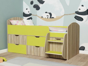 Кровать Малыш-7 Ясень-лайм в Арамиле - aramil.magazinmebel.ru | фото