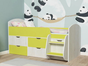 Кровать Малыш-7 Винтербер-Лайм в Арамиле - aramil.magazinmebel.ru | фото - изображение 1