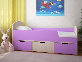 Кровать Малыш Мини Дуб молочный-Ирис в Арамиле - aramil.magazinmebel.ru | фото - изображение 1
