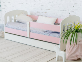 Кровать Малыш с ящиком розовый в Арамиле - aramil.magazinmebel.ru | фото - изображение 1