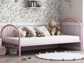 Кровать металлическая Эвора Розовый в Арамиле - aramil.magazinmebel.ru | фото