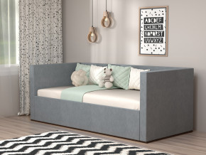 Кровать мягкая с подъёмным механизмом арт. 030 серый в Арамиле - aramil.magazinmebel.ru | фото