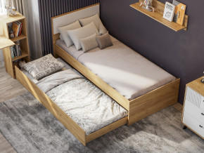 Кровать одинарная Милан выкатная с настилом в Арамиле - aramil.magazinmebel.ru | фото