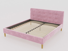 Кровать Пайли 1200 розовый в Арамиле - aramil.magazinmebel.ru | фото