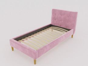 Кровать Пайли 900 розовый в Арамиле - aramil.magazinmebel.ru | фото