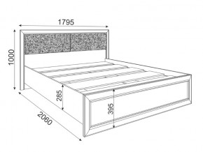 Кровать с настилом 1600 Саванна М05 в Арамиле - aramil.magazinmebel.ru | фото - изображение 2