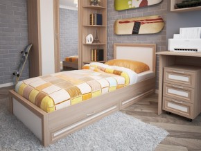Кровать с настилом Остин модуль 21 с ящиками 24 в Арамиле - aramil.magazinmebel.ru | фото
