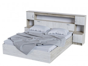 Кровать с закроватным модулем Бася КР 552 Крафт в Арамиле - aramil.magazinmebel.ru | фото