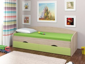 Кровать Соня 2 сонома-салатовый в Арамиле - aramil.magazinmebel.ru | фото - изображение 1