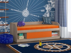 Кровать Соня 4 сонома-оранжевый в Арамиле - aramil.magazinmebel.ru | фото