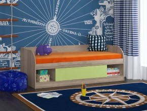 Кровать Соня 4 сонома-салатовый в Арамиле - aramil.magazinmebel.ru | фото