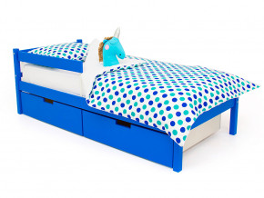 Кровать Svogen classic с ящиками и бортиком синий в Арамиле - aramil.magazinmebel.ru | фото - изображение 1
