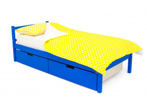 Кровать Svogen classic с ящиками синий в Арамиле - aramil.magazinmebel.ru | фото