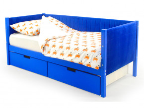 Кровать-тахта мягкая Svogen с ящиками синий в Арамиле - aramil.magazinmebel.ru | фото