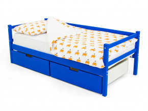 Кровать-тахта Svogen с ящиками синий в Арамиле - aramil.magazinmebel.ru | фото