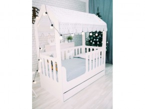 Кроватка-Домик с ящиком белая в Арамиле - aramil.magazinmebel.ru | фото - изображение 5