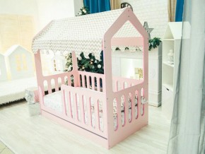 Кроватка-Домик с ящиком розовая в Арамиле - aramil.magazinmebel.ru | фото