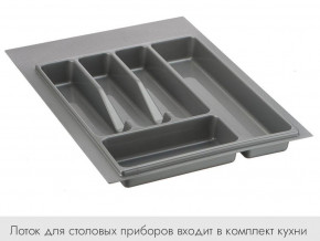 Кухонный гарнитур 1600 Лиственница охотская, белый бланш в Арамиле - aramil.magazinmebel.ru | фото - изображение 2