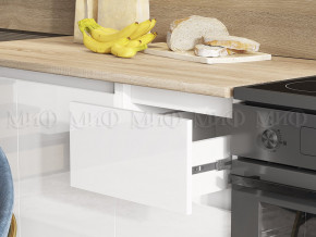 Кухонный гарнитур Челси 2000 мм Белый глянец холодный в Арамиле - aramil.magazinmebel.ru | фото - изображение 2