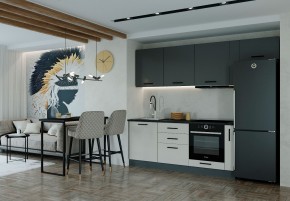 Кухонный гарнитур Лофт 2550 в Арамиле - aramil.magazinmebel.ru | фото - изображение 1