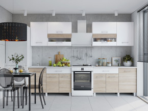 Кухонный гарнитур Trend 1200 мм сонома-белый в Арамиле - aramil.magazinmebel.ru | фото - изображение 3