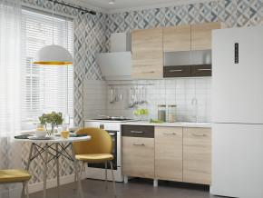 Кухонный гарнитур Trend 1300 мм сонома-венге в Арамиле - aramil.magazinmebel.ru | фото - изображение 1