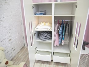 Шкаф детский двухдверный с ящиками Домик в Арамиле - aramil.magazinmebel.ru | фото - изображение 4