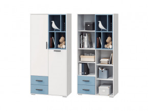 Шкаф для белья и книг с 2 ящиками и дверками Стич в Арамиле - aramil.magazinmebel.ru | фото