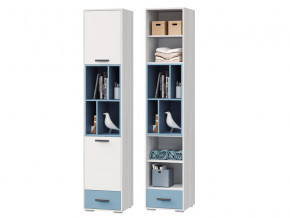 Шкаф для книг с 2 дверками и 1 ящиком Стич в Арамиле - aramil.magazinmebel.ru | фото