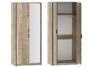 Шкаф для одежды Фолк НМ 014.03 фасад с зеркалом в Арамиле - aramil.magazinmebel.ru | фото