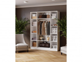 Шкаф комбинированный Ларс 1600 белый в Арамиле - aramil.magazinmebel.ru | фото - изображение 2
