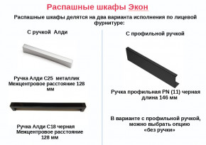 Шкаф с 1 ящиком со штангой Экон ЭШ1-РП-24-4-R-1я с зеркалом в Арамиле - aramil.magazinmebel.ru | фото - изображение 2