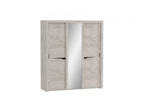 Шкаф с раздвижными дверями трехдверный Соренто Дуб Бонифаций в Арамиле - aramil.magazinmebel.ru | фото - изображение 2
