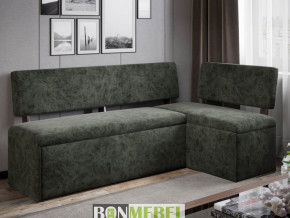Скамья угловая со спальным местом Монреаль ткань зеленая в Арамиле - aramil.magazinmebel.ru | фото