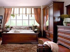 Спальня Кентаки каштан в Арамиле - aramil.magazinmebel.ru | фото - изображение 6