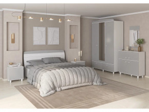 Спальня Милана Белый-серый в Арамиле - aramil.magazinmebel.ru | фото - изображение 2