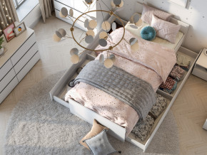 Спальня Токио Белый текстурный в Арамиле - aramil.magazinmebel.ru | фото - изображение 11