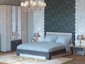 Спальня Версаль-1 Дуб сакраменте / Ясень анкор в Арамиле - aramil.magazinmebel.ru | фото - изображение 1
