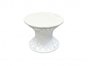 Стол Бонго мини диаметр 400 белый в Арамиле - aramil.magazinmebel.ru | фото - изображение 1
