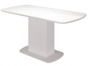 Стол обеденный раздвижной Соренто 2 Белый глянец в Арамиле - aramil.magazinmebel.ru | фото - изображение 1