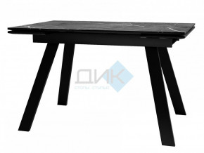 Стол SKL 140 керамика черный мрамор/подстолье черное в Арамиле - aramil.magazinmebel.ru | фото